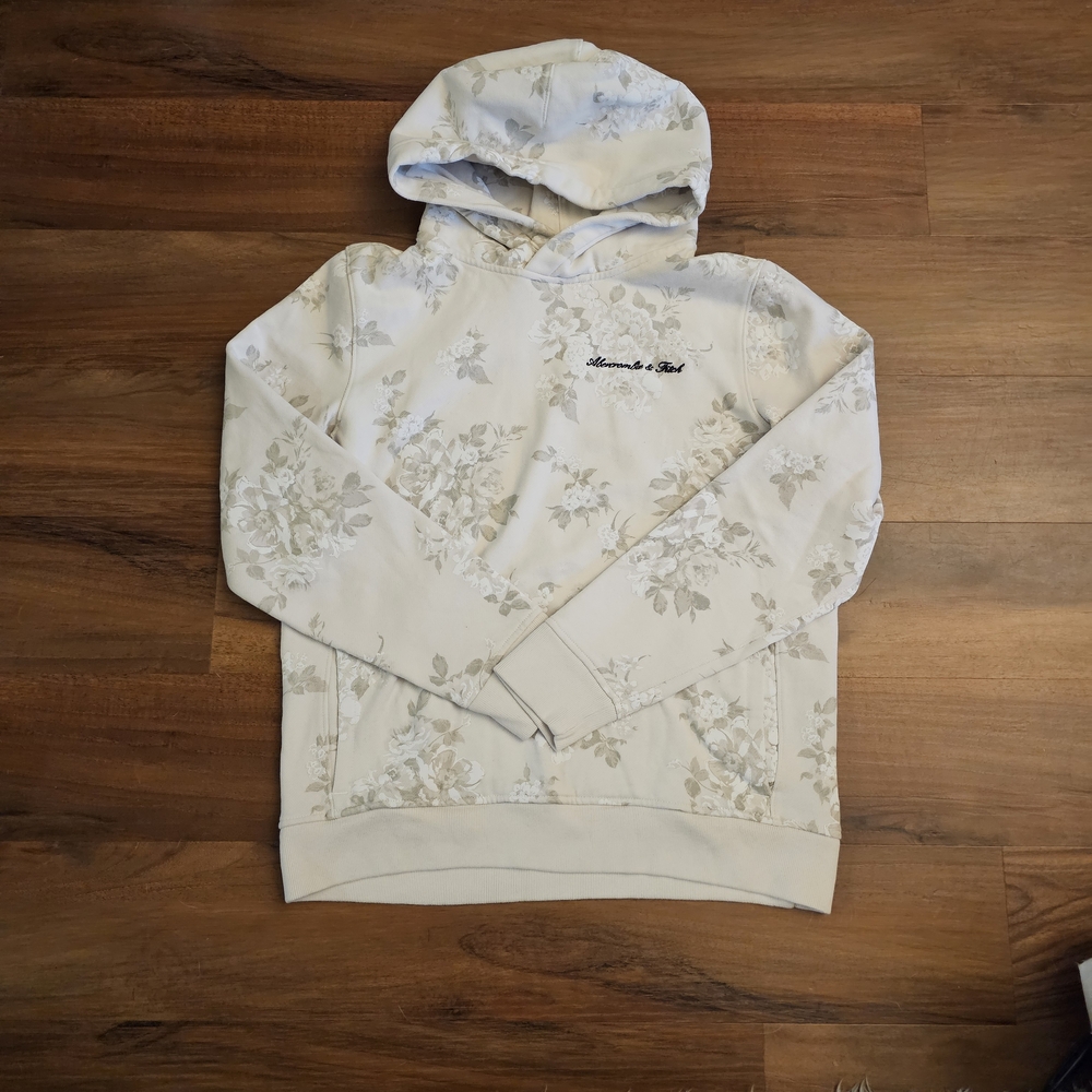 Abercrombie & Fitch Floral Hoodie